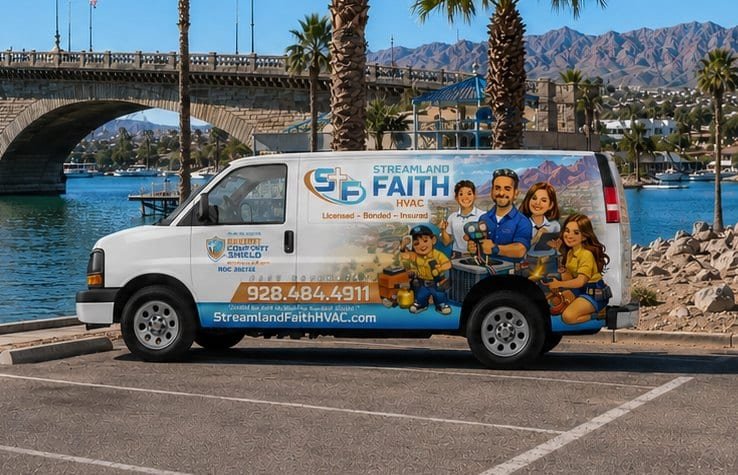 Streamland Faith HVAC service van